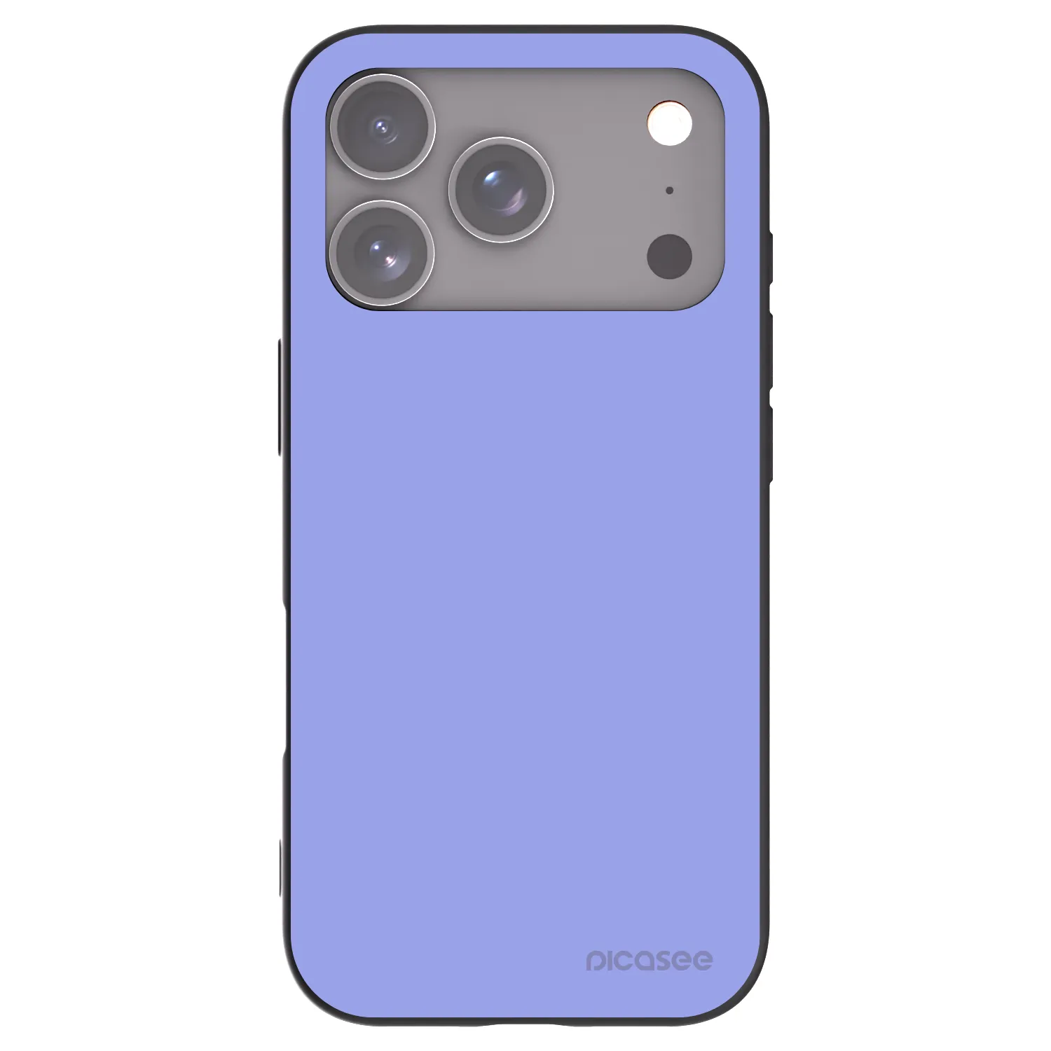Picasee Μαύρη θήκη σιλικόνης για Apple iPhone 17 Pro - Sky Whisper