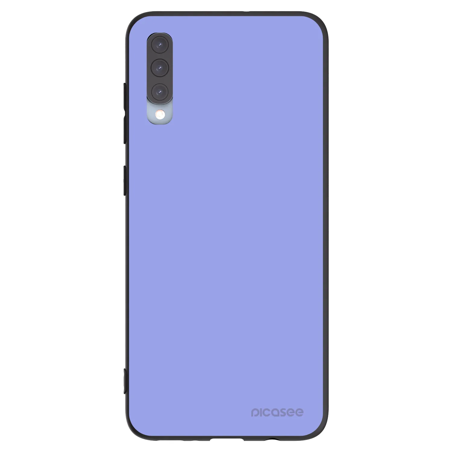 Picasee Μαύρη θήκη σιλικόνης για Samsung Galaxy A70 A705F - Sky Whisper
