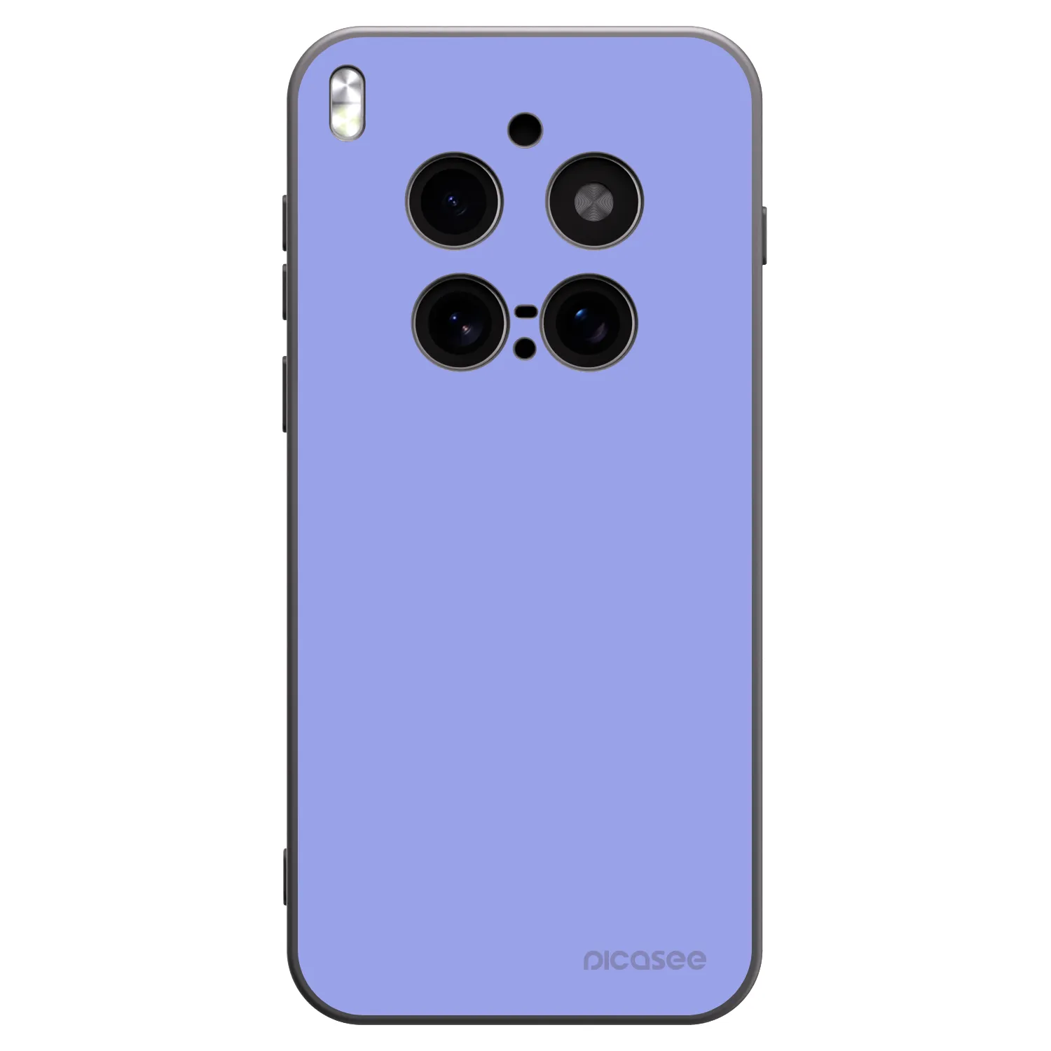 Picasee Μαύρη θήκη σιλικόνης για Vivo X300 Pro - Sky Whisper