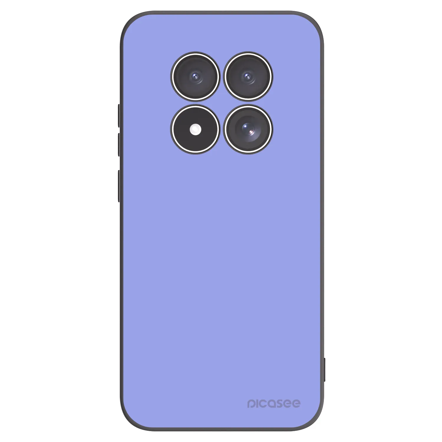 Picasee Μαύρη θήκη σιλικόνης για Xiaomi Redmi Note 15 Pro 5G - Sky Whisper