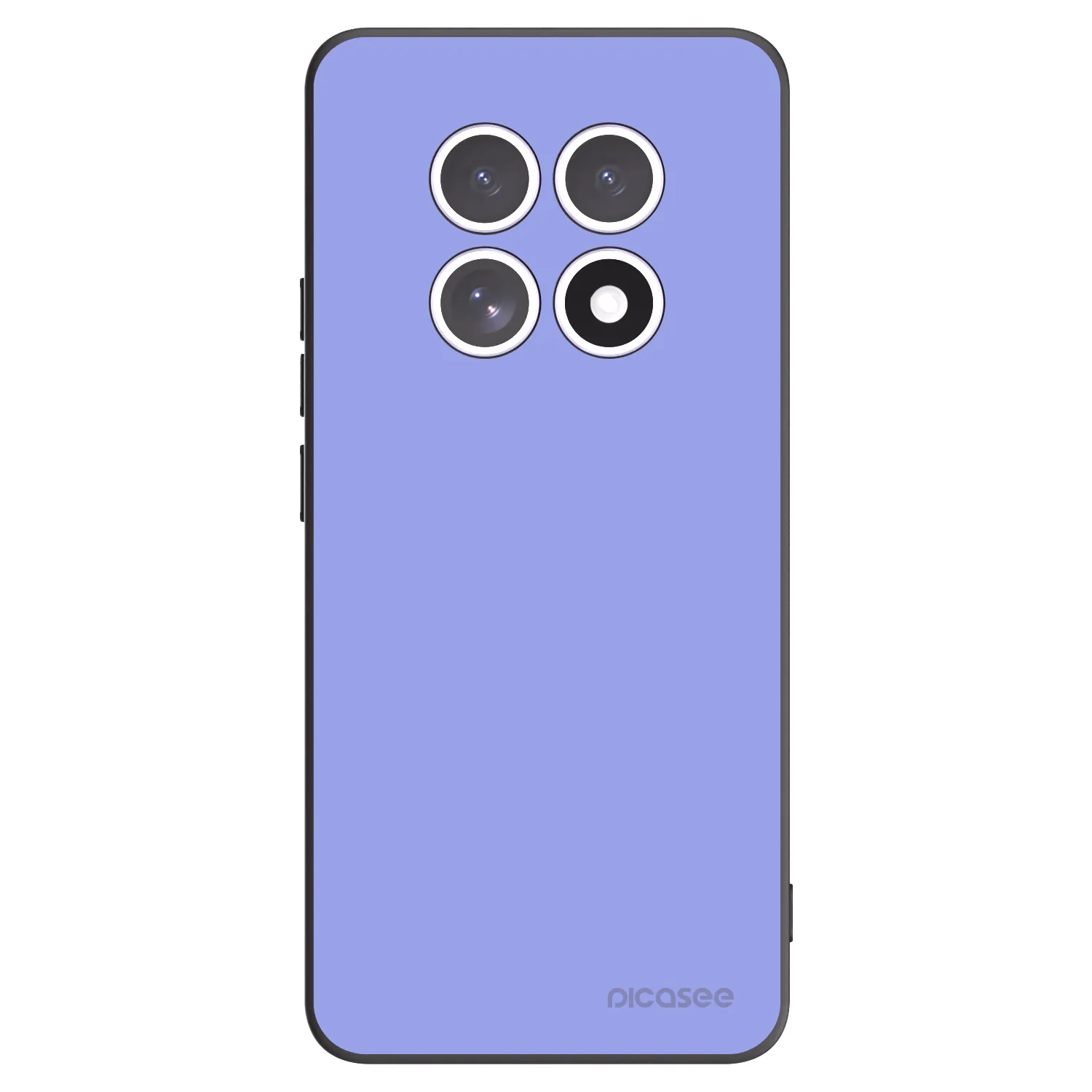 Picasee Μαύρη θήκη σιλικόνης για Xiaomi Redmi Note 15 5G - Sky Whisper