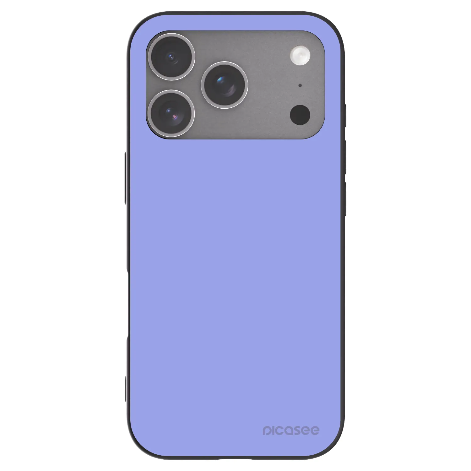 Picasee Μαύρη θήκη σιλικόνης για Apple iPhone 18 Pro - Sky Whisper