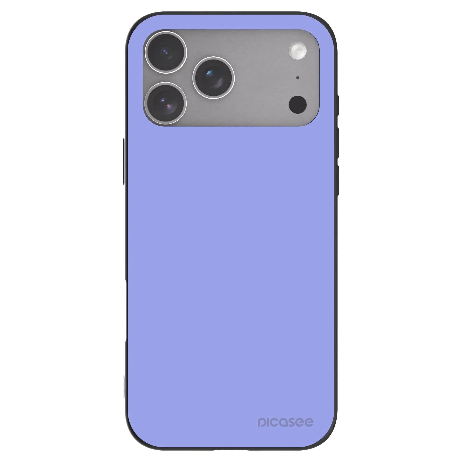 Picasee Μαύρη θήκη σιλικόνης για Apple iPhone 18 Pro Max - Sky Whisper