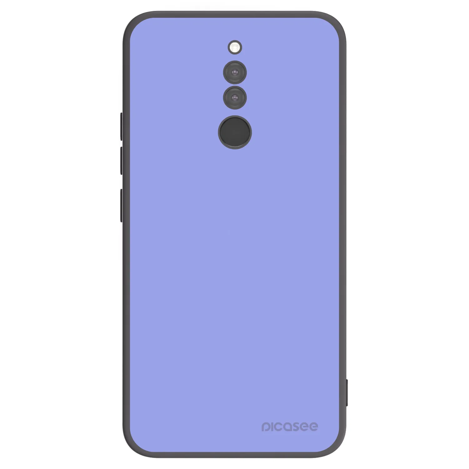 Picasee Μαύρη θήκη σιλικόνης για Xiaomi Redmi 8 - Sky Whisper