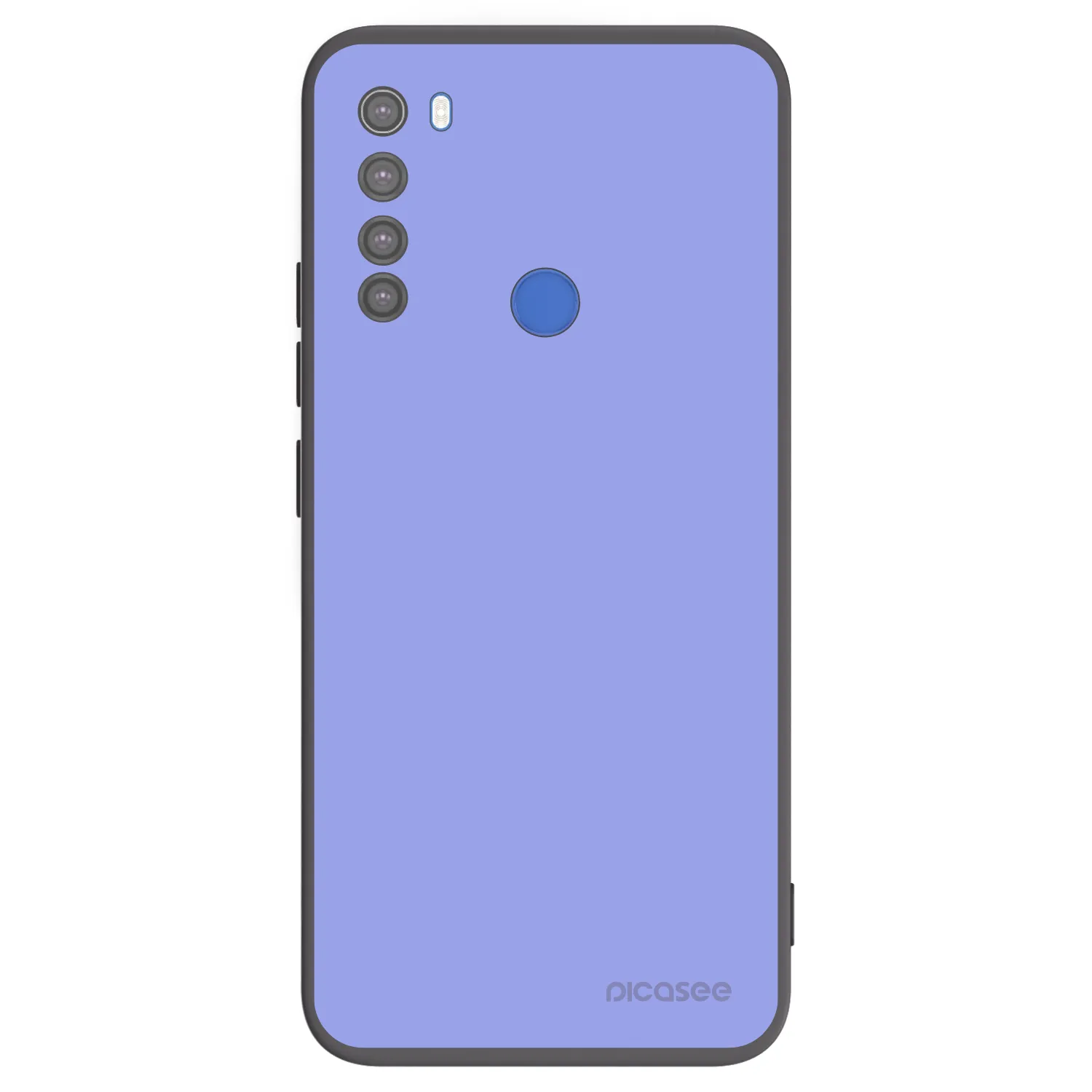 Picasee Μαύρη θήκη σιλικόνης για Xiaomi Redmi Note 8T - Sky Whisper