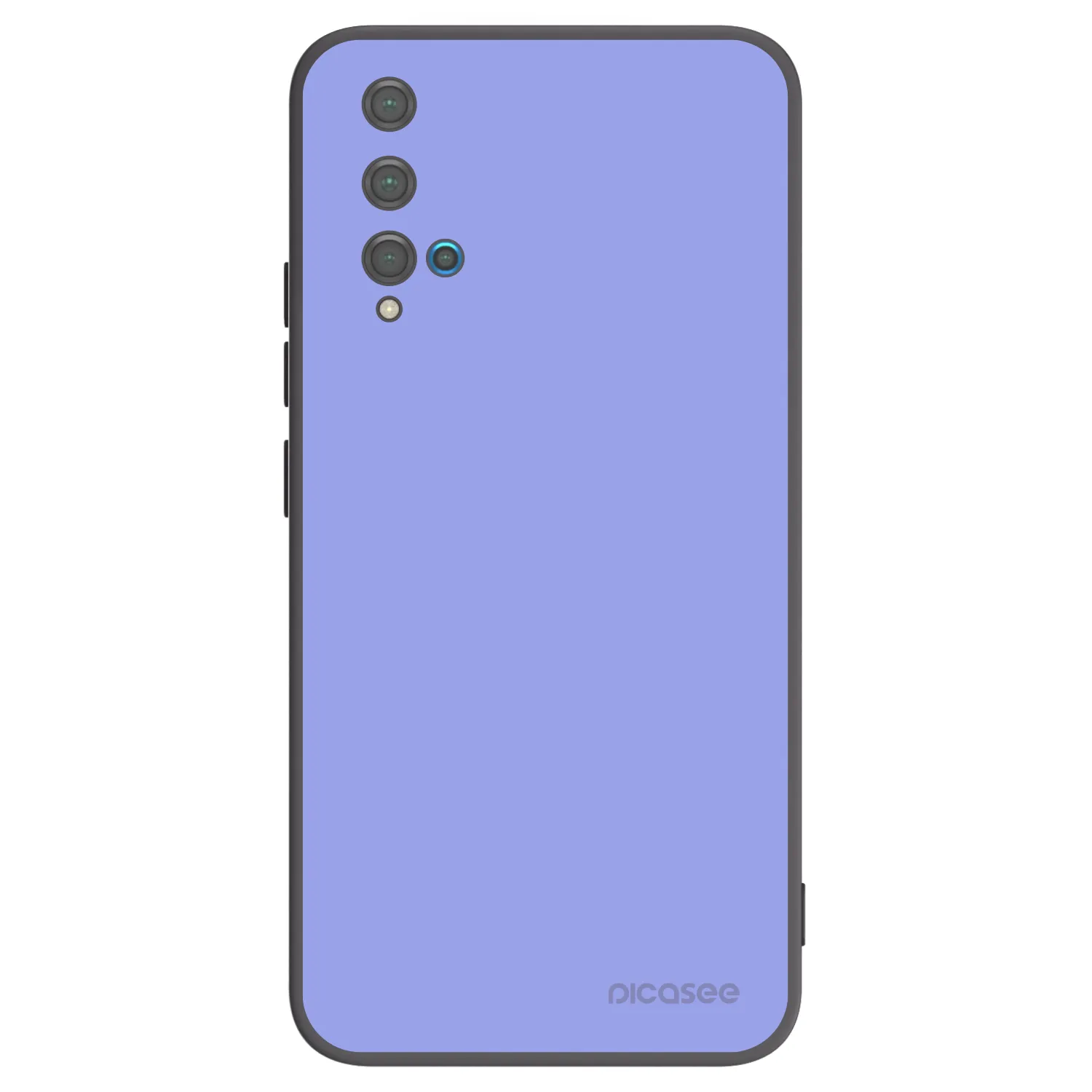 Picasee Μαύρη θήκη σιλικόνης για Huawei Nova 5T - Sky Whisper