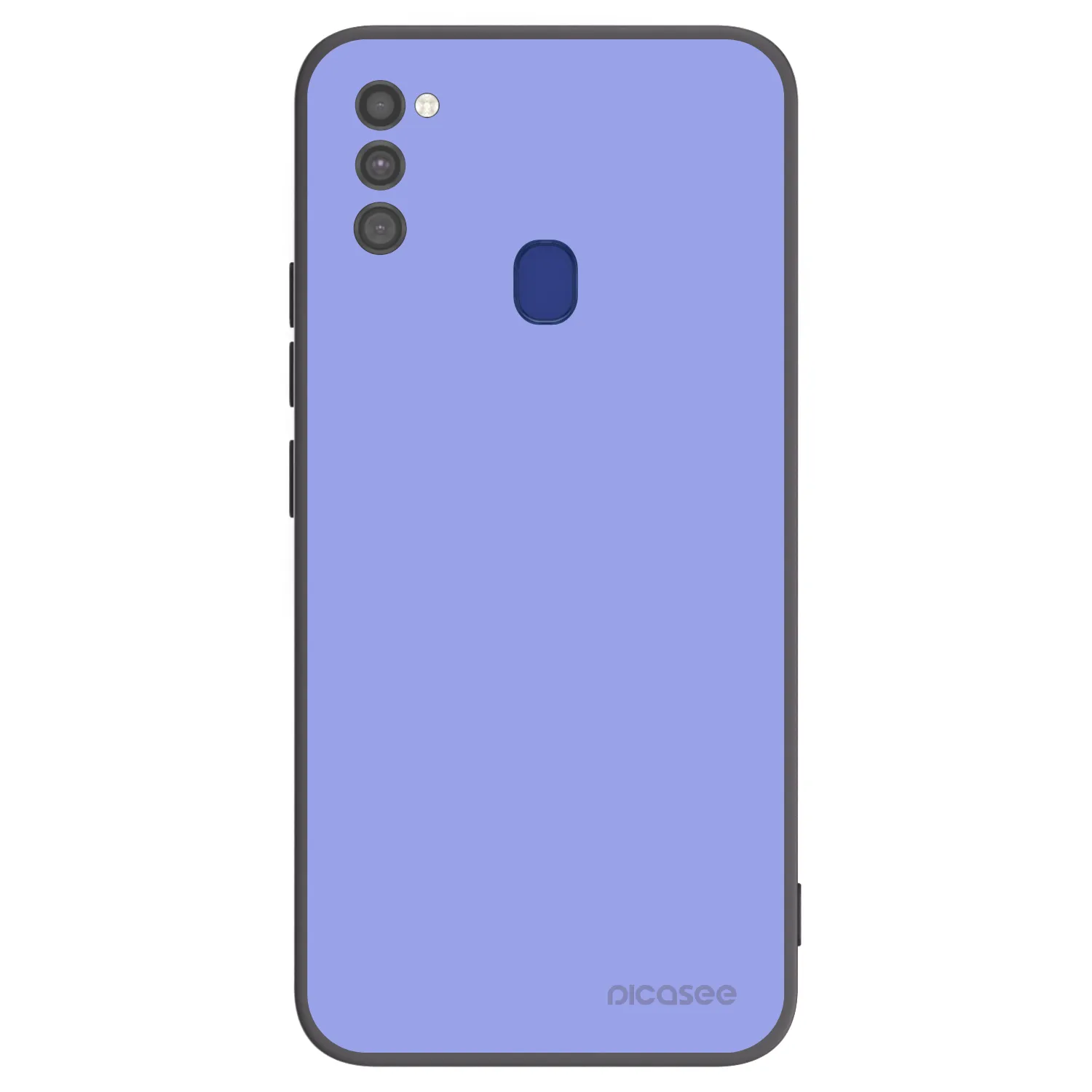 Picasee Μαύρη θήκη σιλικόνης για Samsung Galaxy M21 M215F - Sky Whisper