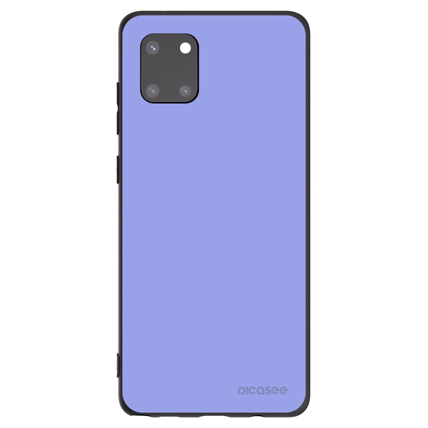 Picasee Μαύρη θήκη σιλικόνης για Samsung Galaxy Note 10 Lite N770F - Sky Whisper