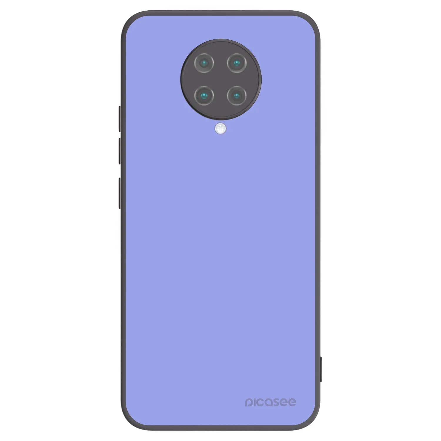 Picasee Μαύρη θήκη σιλικόνης για Xiaomi Poco F2 Pro - Sky Whisper