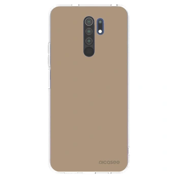 Picasee διαφανής θήκη σιλικόνης Xiaomi Redmi 9 - Soft Sand