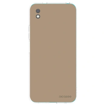 Picasee Μαύρη θήκη σιλικόνης για Xiaomi Redmi 9A - Soft Sand
