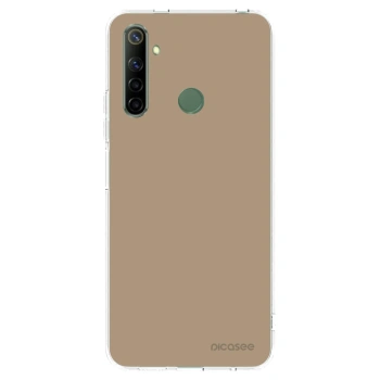 Picasee διαφανής θήκη σιλικόνης Realme 6i - Soft Sand