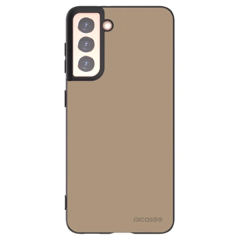 Picasee Μαύρη θήκη σιλικόνης για Samsung Galaxy S21 5G G991B - Soft Sand