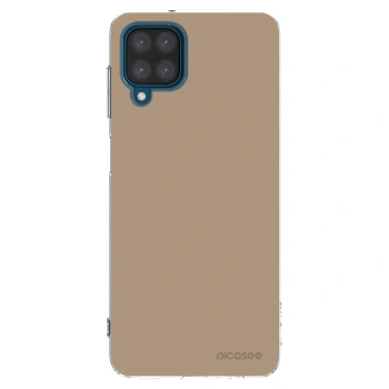 Picasee διαφανής θήκη σιλικόνης Samsung Galaxy A12 A125F - Soft Sand