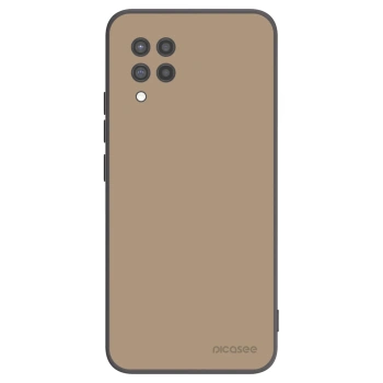 Picasee Μαύρη θήκη σιλικόνης για Samsung Galaxy A42 A426B - Soft Sand