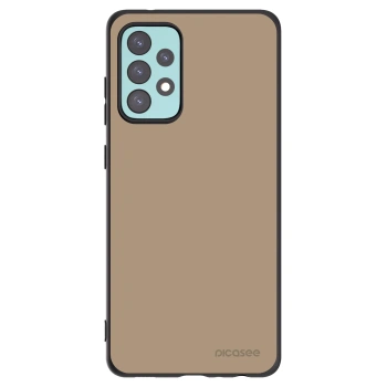 Picasee Μαύρη θήκη σιλικόνης για Samsung Galaxy A72 A725F - Soft Sand
