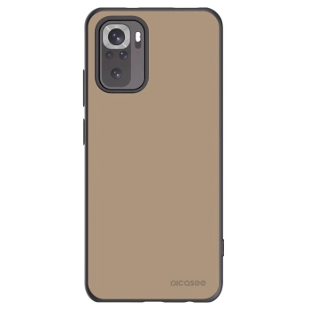 Picasee Μαύρη θήκη σιλικόνης για Xiaomi Redmi Note 10S - Soft Sand