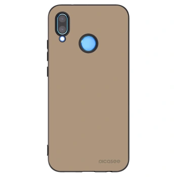 Picasee Μαύρη θήκη σιλικόνης για Huawei P20 Lite - Soft Sand