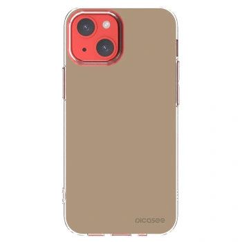 Picasee διαφανής θήκη σιλικόνης Apple iPhone 13 mini - Soft Sand