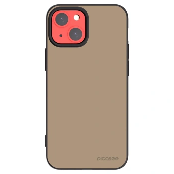 Picasee Μαύρη θήκη σιλικόνης για Apple iPhone 13 mini - Soft Sand