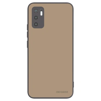 Picasee Μαύρη θήκη σιλικόνης για Xiaomi Redmi Note 10 5G - Soft Sand
