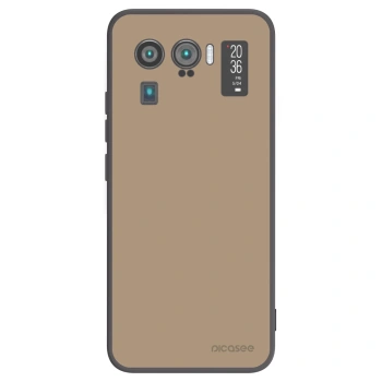 Picasee Μαύρη θήκη σιλικόνης για Xiaomi Mi 11 Ultra - Soft Sand