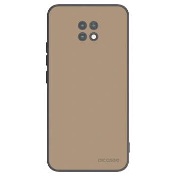 Picasee Μαύρη θήκη σιλικόνης για Xiaomi Redmi Note 9T - Soft Sand
