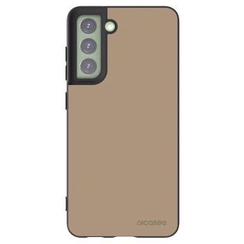 Picasee Μαύρη θήκη σιλικόνης για Samsung Galaxy S21 FE 5G - Soft Sand