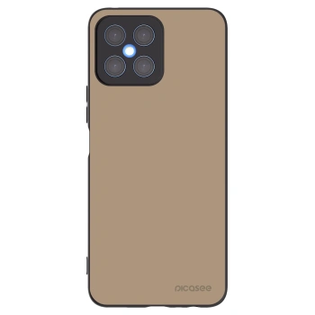 Picasee Μαύρη θήκη σιλικόνης για Honor X8 4G - Soft Sand