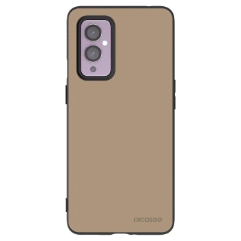 Picasee Μαύρη θήκη σιλικόνης για OnePlus 9 - Soft Sand