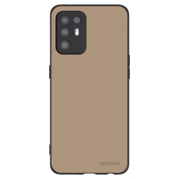 Picasee Μαύρη θήκη σιλικόνης για OPPO A94 5G - Soft Sand