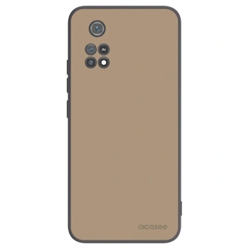 Picasee Μαύρη θήκη σιλικόνης για Xiaomi Poco M4 Pro - Soft Sand