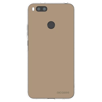 Picasee διαφανής θήκη σιλικόνης Xiaomi Redmi A1 - Soft Sand