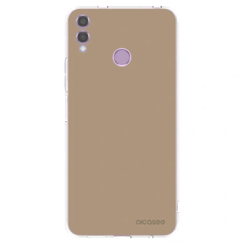 Picasee διαφανής θήκη σιλικόνης Honor 8X - Soft Sand