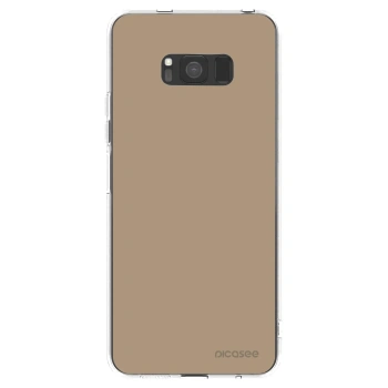 Picasee διαφανής θήκη σιλικόνης Samsung Galaxy S8 G950F - Soft Sand