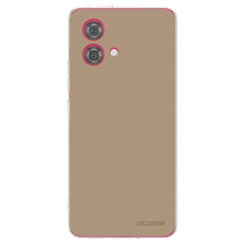 Picasee διαφανής θήκη σιλικόνης Motorola Moto G84 5G - Soft Sand