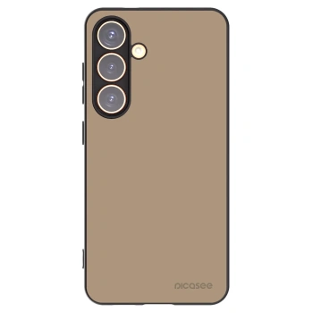 Picasee Μαύρη θήκη σιλικόνης για Samsung Galaxy S24 S921B 5G - Soft Sand