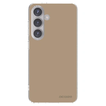 Picasee διαφανής θήκη σιλικόνης Samsung Galaxy S24 S921B 5G - Soft Sand