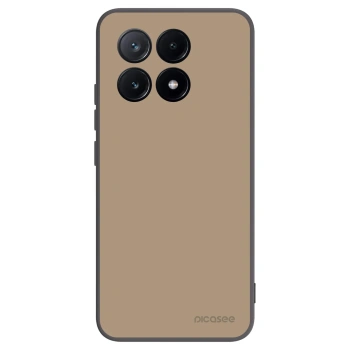 Picasee Μαύρη θήκη σιλικόνης για Xiaomi Poco X6 Pro - Soft Sand