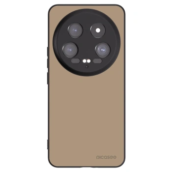 Picasee Μαύρη θήκη σιλικόνης για Xiaomi 14 Ultra - Soft Sand