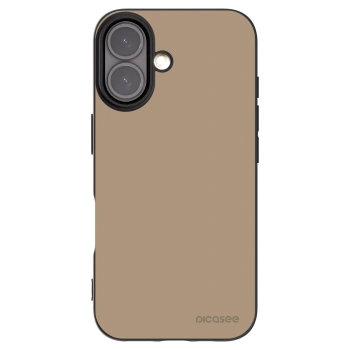 Picasee Μαύρη θήκη σιλικόνης για Apple iPhone 16 - Soft Sand