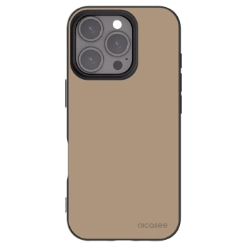 Picasee Μαύρη θήκη σιλικόνης για Apple iPhone 16 Pro - Soft Sand