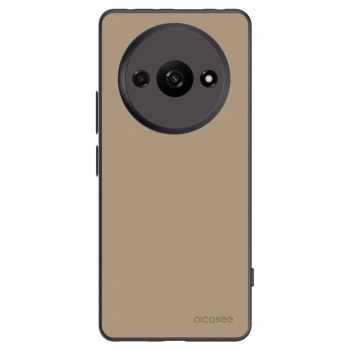 Picasee Μαύρη θήκη σιλικόνης για Xiaomi Redmi A3 - Soft Sand