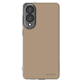 Picasee διαφανής θήκη σιλικόνης Samsung Galaxy S25 Edge 5G - Soft Sand