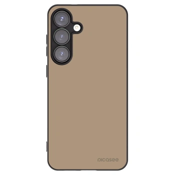 Picasee Μαύρη θήκη σιλικόνης για Samsung Galaxy S25+ 5G - Soft Sand