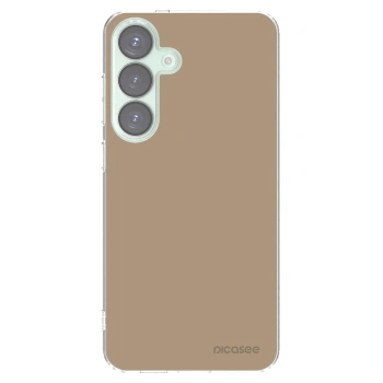 Picasee διαφανής θήκη σιλικόνης Samsung Galaxy S25+ 5G - Soft Sand