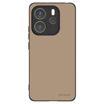 Picasee Μαύρη θήκη σιλικόνης για Xiaomi Redmi Note 14 4G - Soft Sand