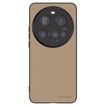 Picasee Μαύρη θήκη σιλικόνης για Xiaomi 15 Ultra - Soft Sand