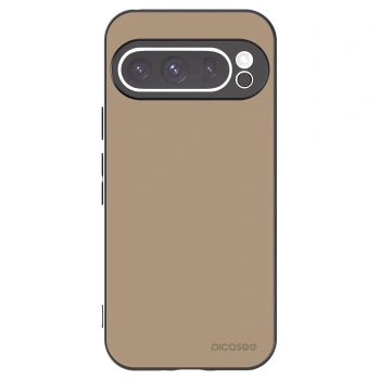 Picasee Μαύρη θήκη σιλικόνης για Google Pixel 9 Pro - Soft Sand