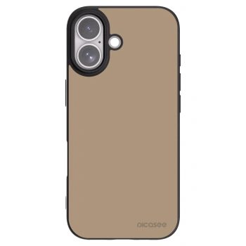 Picasee Μαύρη θήκη σιλικόνης για Apple iPhone 17 - Soft Sand